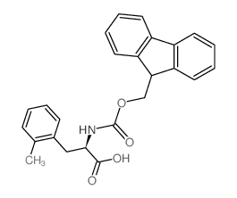 Fmoc-D-2-methylphenylalanine - Chemical structure and product image