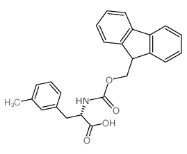 Fmoc-L-3-methylphenylalanine - Chemical structure and product image