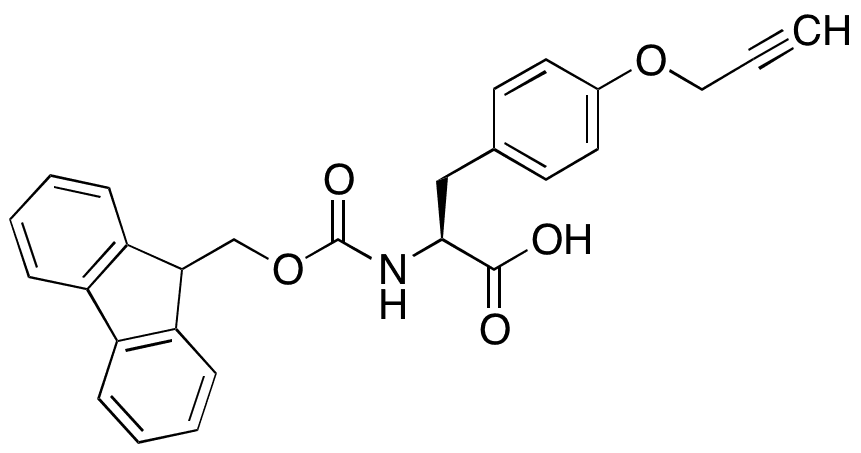 Fmoc-L-Tyr(propargyl)-OH - Chemical structure and product image