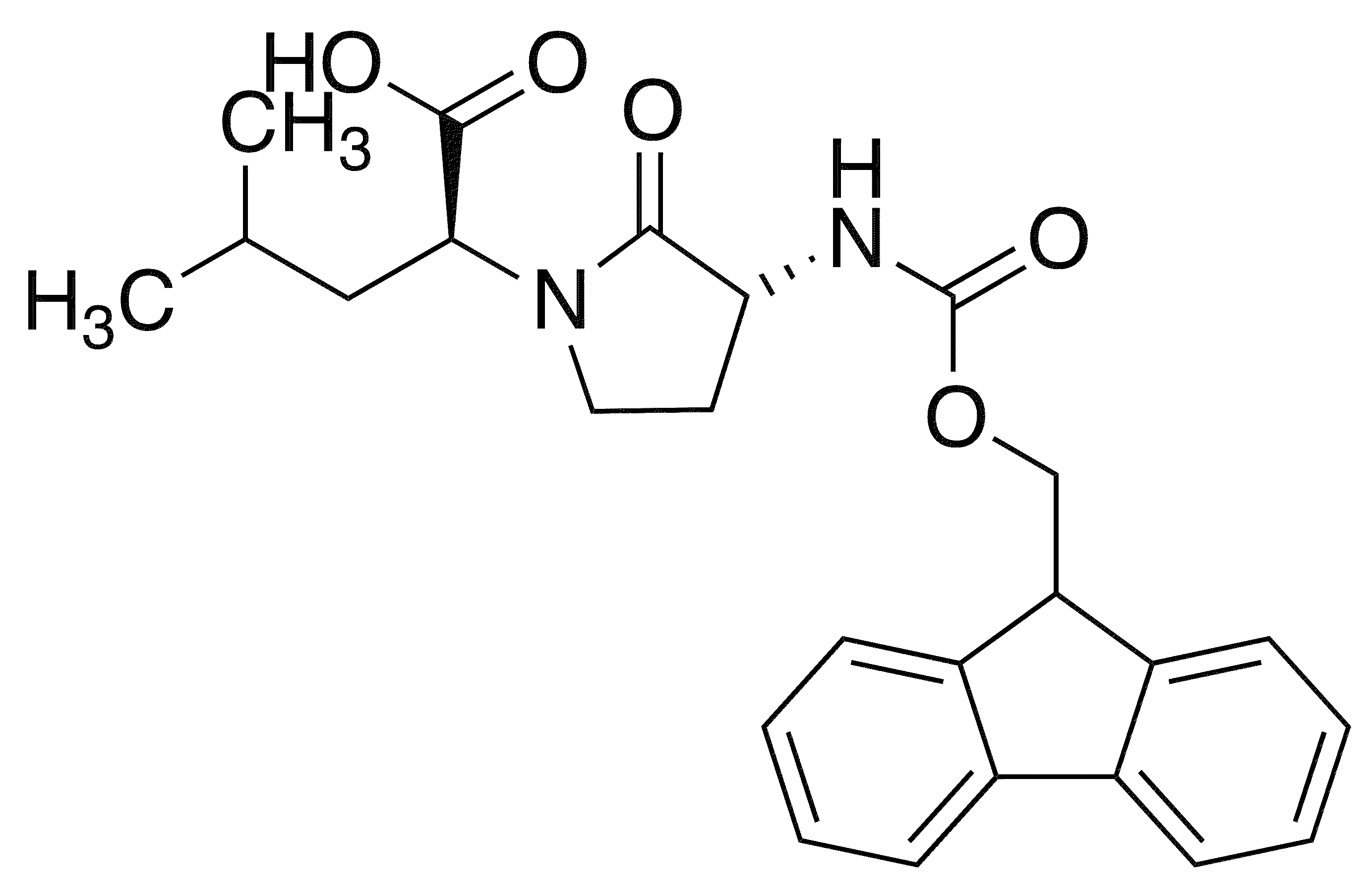 Fmoc-freidingerâ€™s lactam - Chemical structure and product image