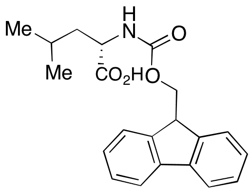Fmoc-L-Leu-OH - Chemical structure and product image