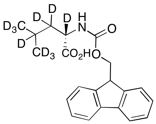 Fmoc-L-Leu-OH-d10 - Chemical structure and product image