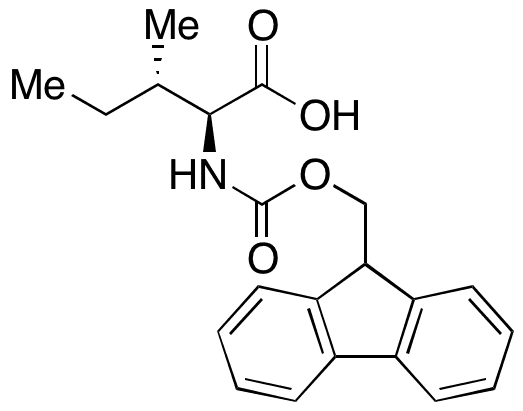 N-Fmoc-L-isoleucine - Chemical structure and product image