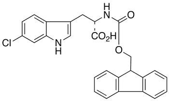 Fmoc-6-chloro L-Tryptophan - Chemical structure and product image