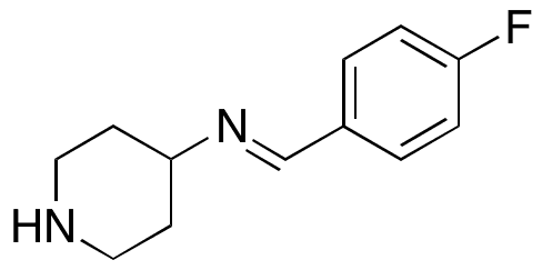 1-(4-Fluorophenyl)-N-(4-piperidyl)methanimine - Chemical structure and product image