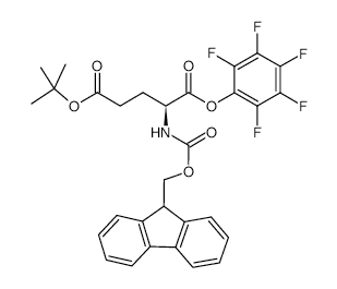 Fmoc-glu(otbu)-opfp - Chemical structure and product image