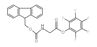 Fmoc-gly-opfp - Chemical structure and product image