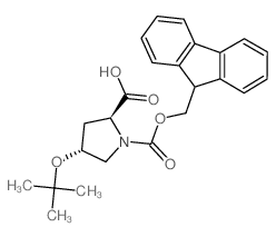 Fmoc-Hyp(tBu)-OH - Chemical structure and product image
