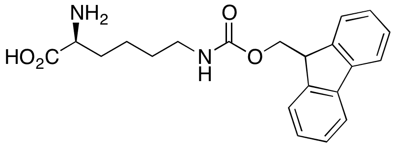 N epsilon-Fmoc-L-lysine - Chemical structure and product image