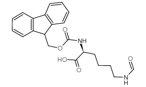 Fmoc-Lys(For)-OH - Chemical structure and product image