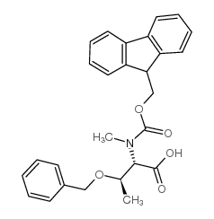 Fmoc-N-Me-Thr(Bzl)-OH - Chemical structure and product image