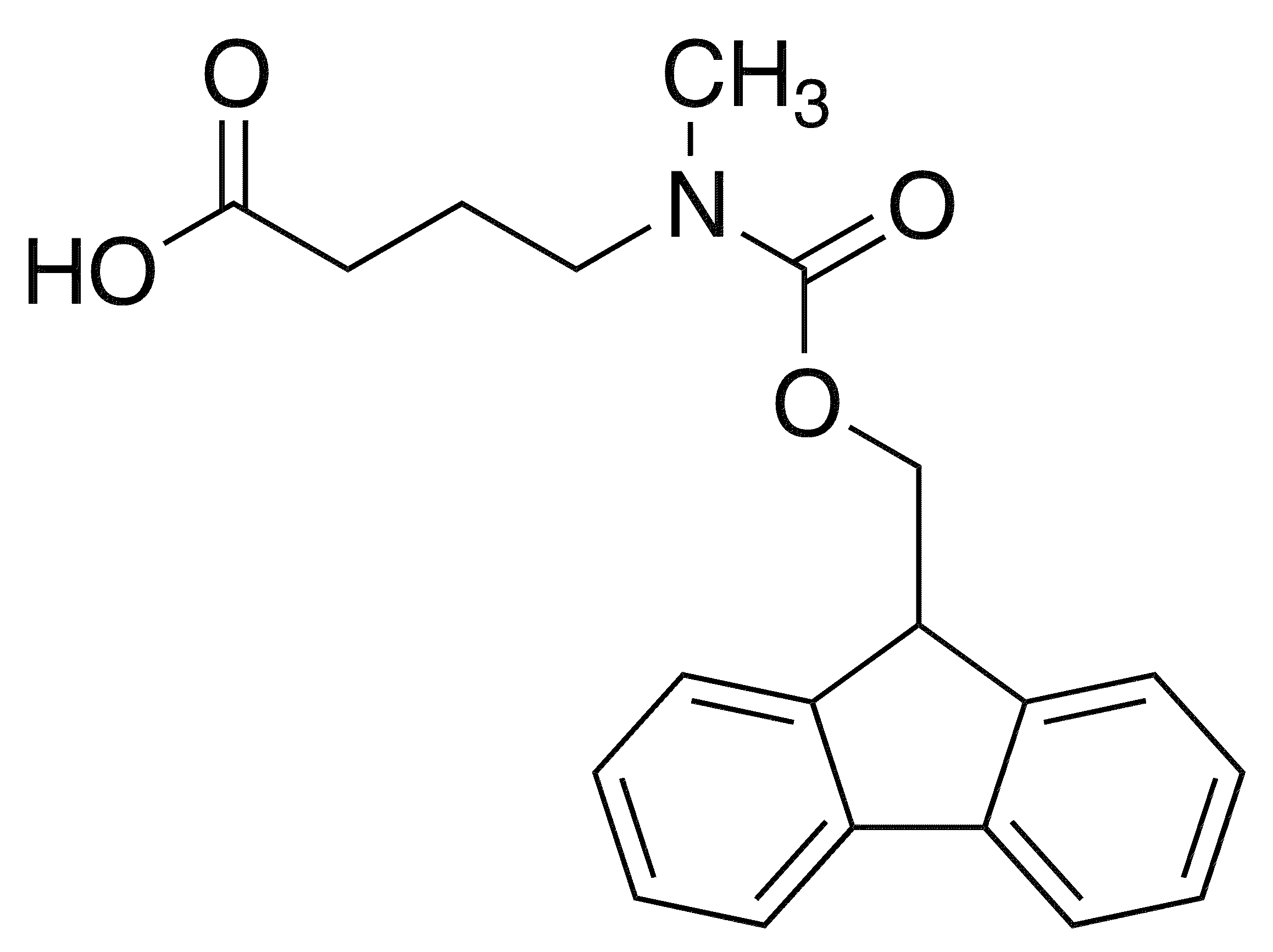 Fmoc-meabu(4)-OH - Chemical structure and product image