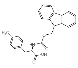 Fmoc-4-methyl-d-phenylalanine - Chemical structure and product image