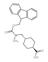 Fmoc-N-methyl-tranexamic Acid - Chemical structure and product image