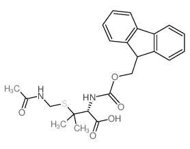 Fmoc-pen(acm)-oh - Chemical structure and product image