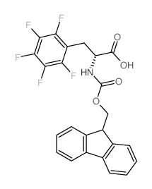 Fmoc-D-pentafluorophenylalanine - Chemical structure and product image