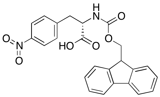 Fmoc-Phe(4-NO2)-OH - Chemical structure and product image