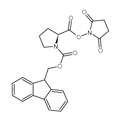 Fmoc-pro-osu - Chemical structure and product image
