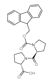 Fmoc-pro-pro-oh - Chemical structure and product image