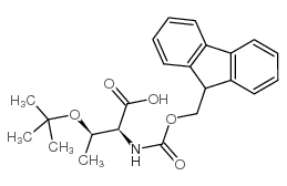 Fmoc-Thr(tBu)-OH - Chemical structure and product image