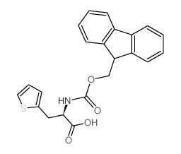 Fmoc-D-2-thienylalanine - Chemical structure and product image