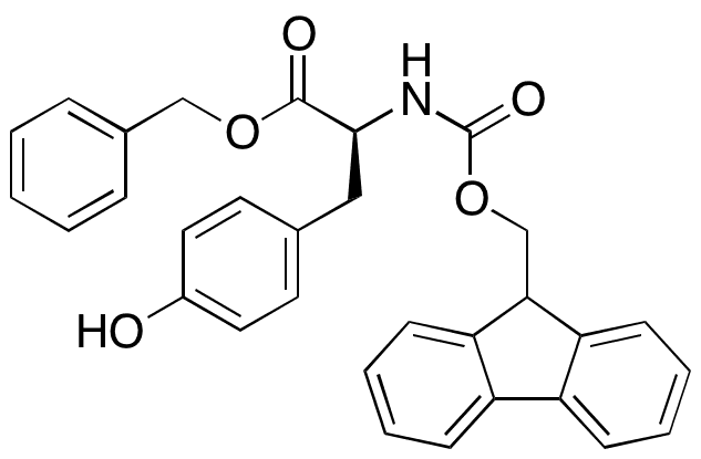 N-Fmoc-L-tyrosine Benzyl Ester - Chemical structure and product image