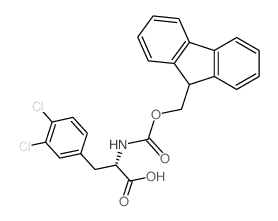 Fmoc-L-3,4-dichloroPhe-OH - Chemical structure and product image