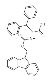 Fmoc-L-3,3-diphenylalanine - Chemical structure and product image