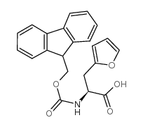 Fmoc-L-2-furylalanine - Chemical structure and product image