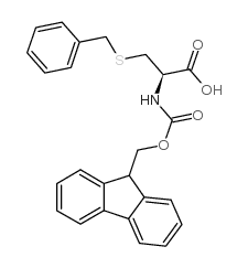 Fmoc-Cys(Bzl)-OH - Chemical structure and product image