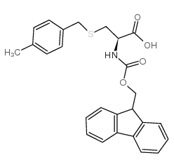 Fmoc-Cys(4-mbzl)-OH - Chemical structure and product image