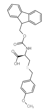 Fmoc-Cys(pMeOBzl)-OH - Chemical structure and product image