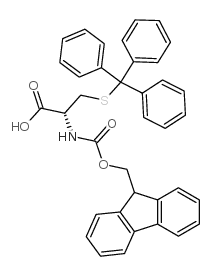 Fmoc-Cys(Trt)-OH - Chemical structure and product image