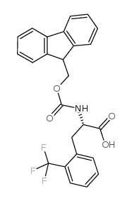 Fmoc-L-2-trifluoromethylphenylalanine - Chemical structure and product image