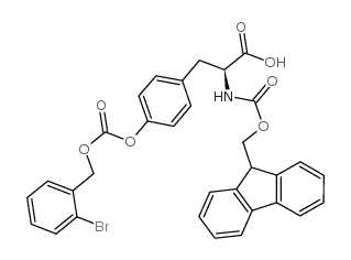 Fmoc-tyr(2-br-z)-oh - Chemical structure and product image
