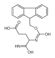 Fmoc-D-Glu-NH2 - Chemical structure and product image