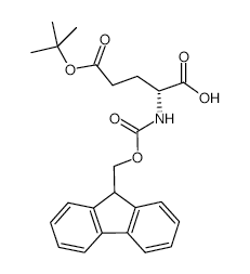 Fmoc-D-Glu(OtBu)-OH - Chemical structure and product image