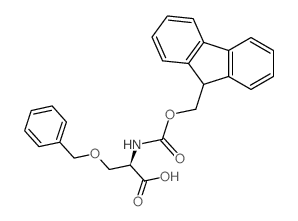Fmoc-D-Ser(Bzl)-OH - Chemical structure and product image