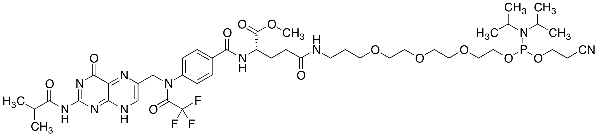5-Folate-TEG CEP - Chemical structure and product image