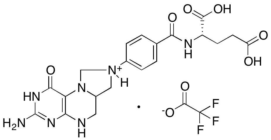 Folitixorin Trifluoroacetic Acid Salt - Chemical structure and product image