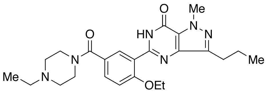 Fondenafil - Chemical structure and product image