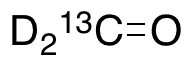 Formaldehyde-13C,D2 (20% in D2O) - Chemical structure and product image