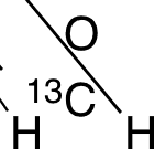 Formaldehyde-13C (20% by weight in water) - Chemical structure and product image
