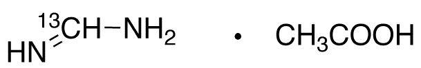 Formamidine-13C Acetate - Chemical structure and product image