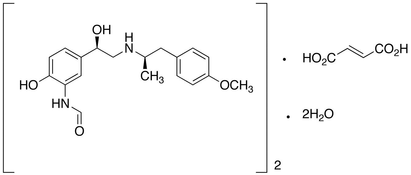 Formoterol Fumarate Dihydrate - Chemical structure and product image