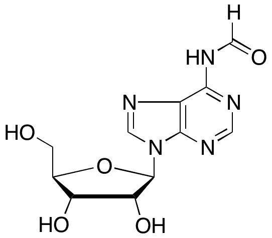 N6-Formyl-adenosine - Chemical structure and product image