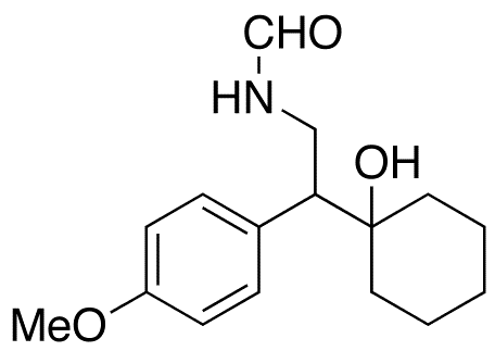 N-Formyl-1-(2-amino-1-(4-methoxyphenyl)ethyl)cyclohexanol - Chemical structure and product image