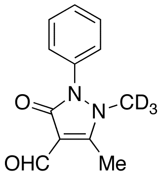 4-Formyl Antipyrine-d3 - Chemical structure and product image
