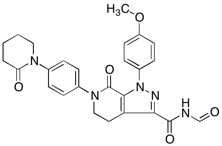 N-Formyl Apixaban - Chemical structure and product image