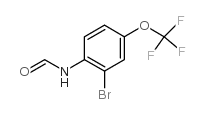 N-Formyl 2-bromo-4-trifluoromethoxyaniline - Chemical structure and product image